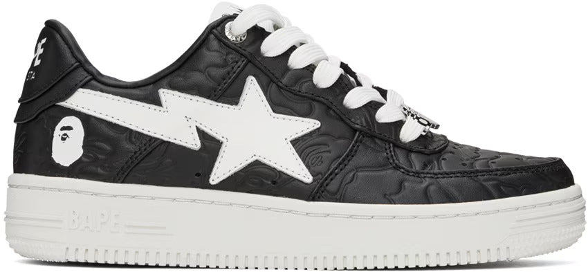 A Bathing Ape Bape Sta Low #3 Line Camo Black