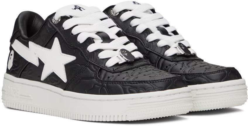 A Bathing Ape Bape Sta Low #3 Line Camo Black