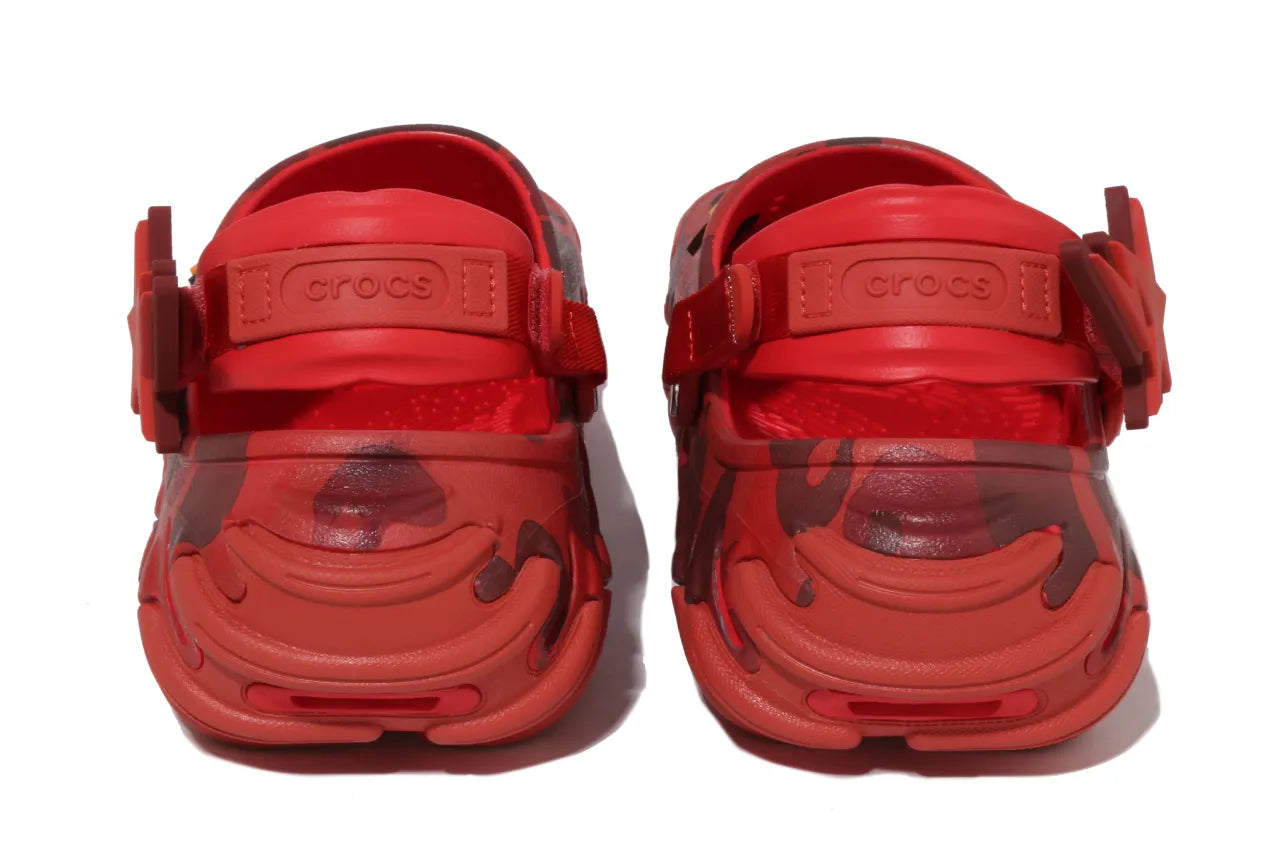 213140 8C1 Crocs Echo RO Clog Bape Flame Camo