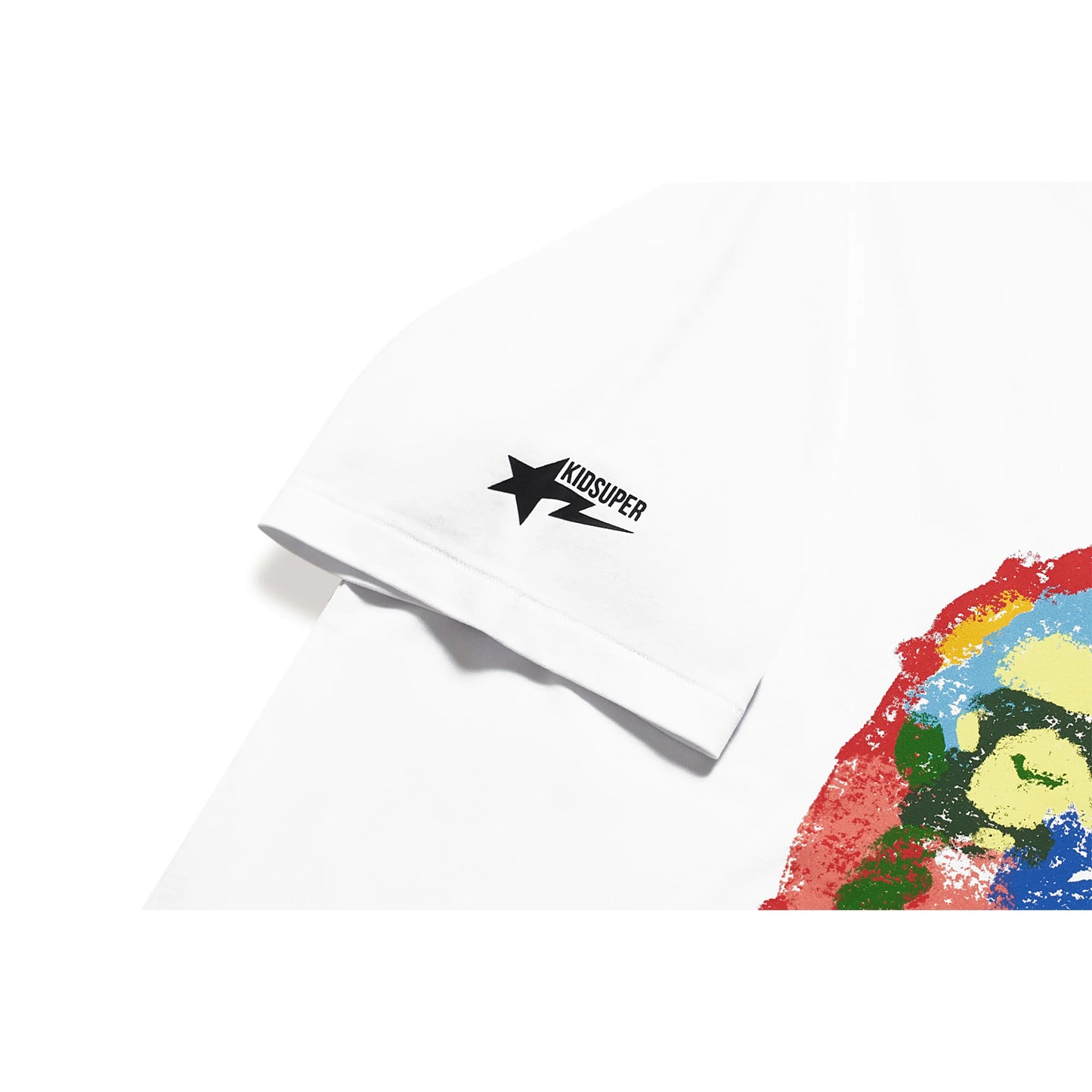 Bape x KidSuper Painting Ape Head Tee White - XL
