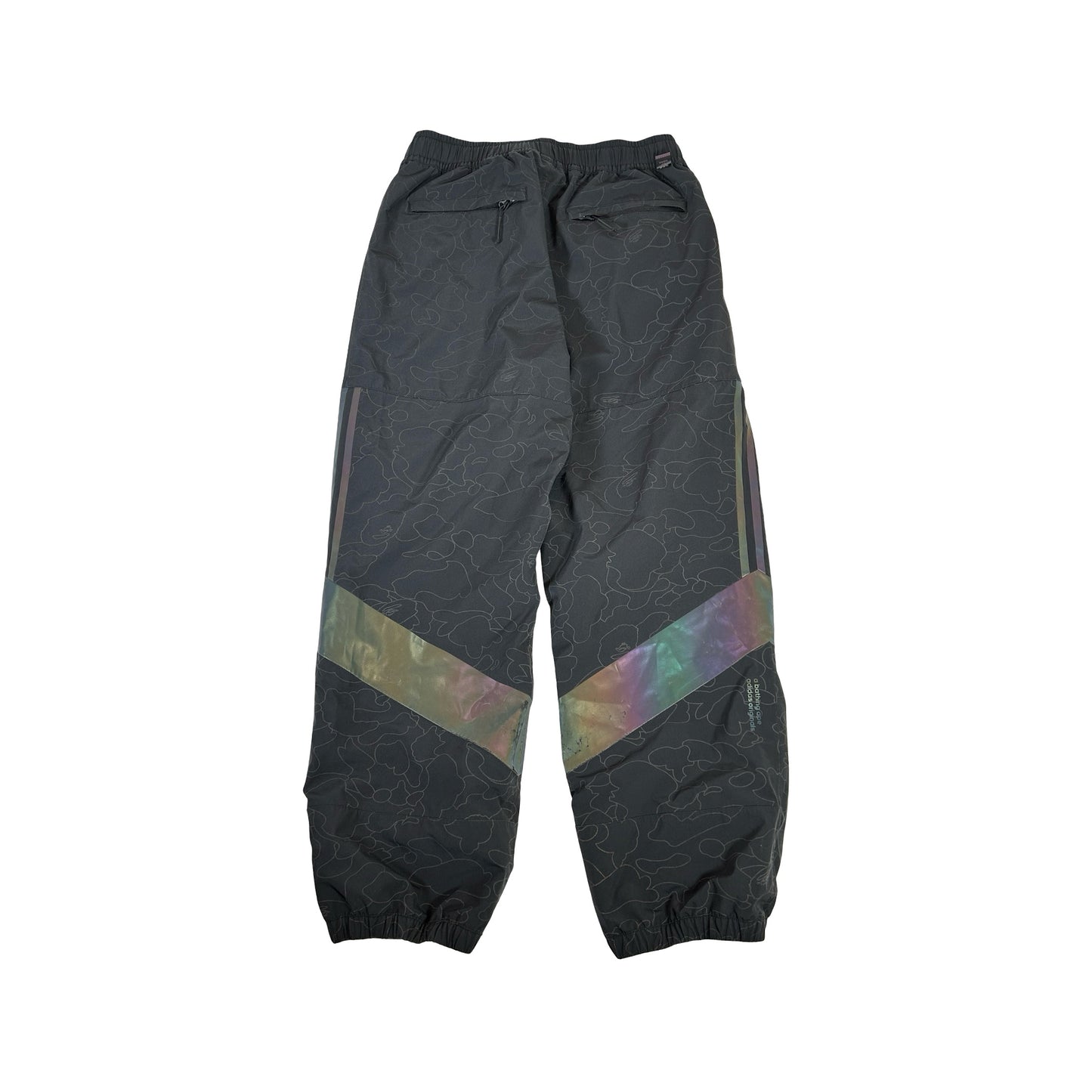 BAPE x Adidas Slopetrotter Pants Black [USED] - M (Used)
