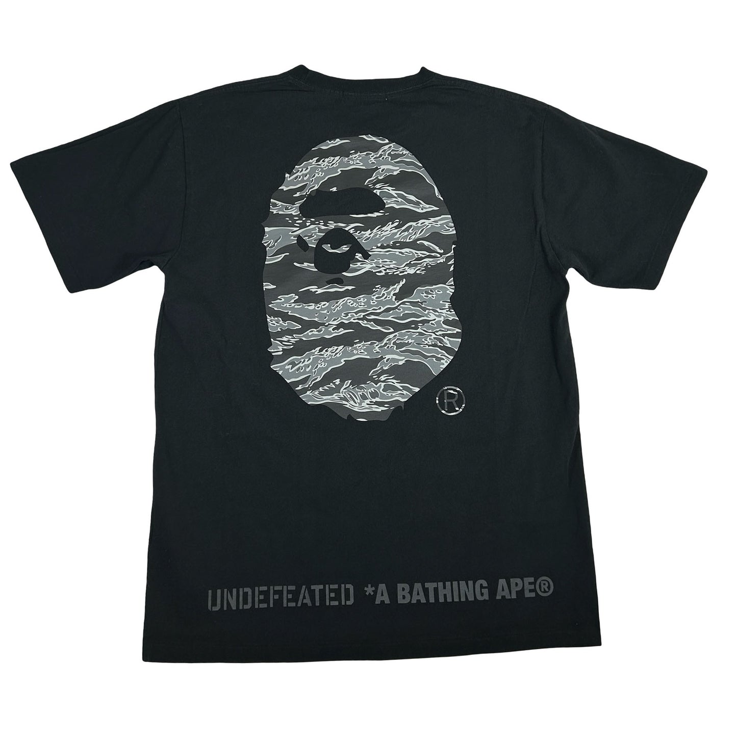 BAPE x Undefeated 5 Strikes Tee Black [USED] - L (Used)