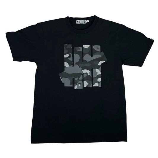 BAPE x Undefeated 5 Strikes Tee Black [USED] - L (Used)