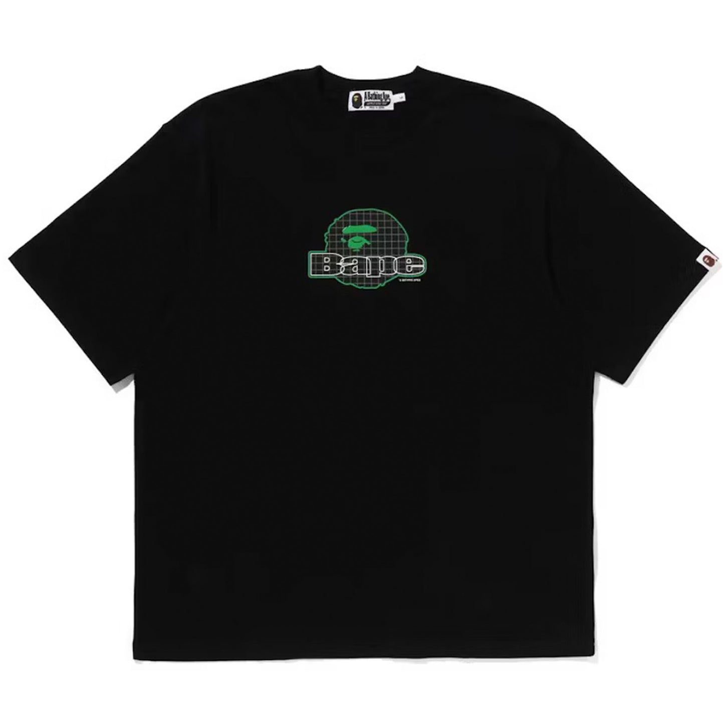 BAPE Ape Head Bape Relaxed Fit Tee Black [USED] - M (Used)