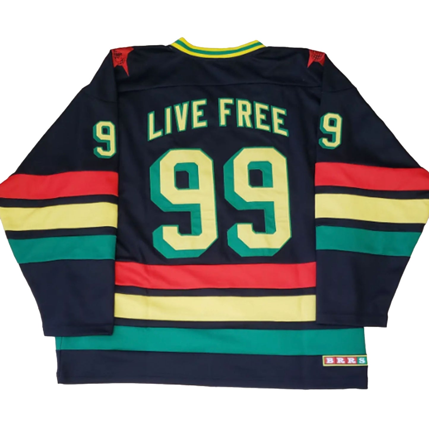 Barriers Live Free Hockey Jersey [USED] - M (Used)