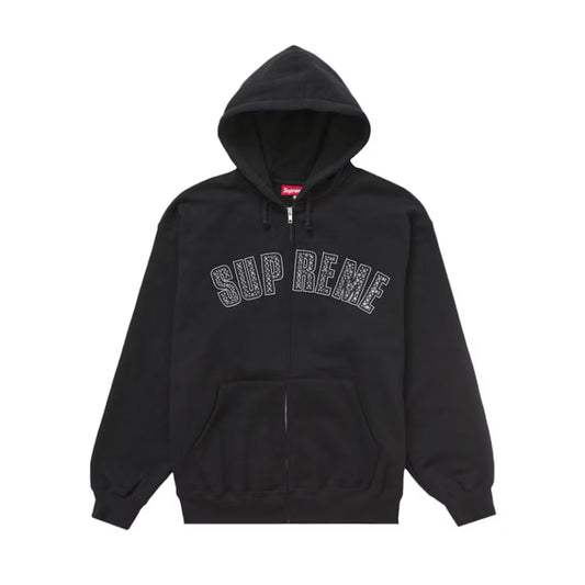 Supreme b.b. Simon Zip Up Hooded Sweatshirt Black