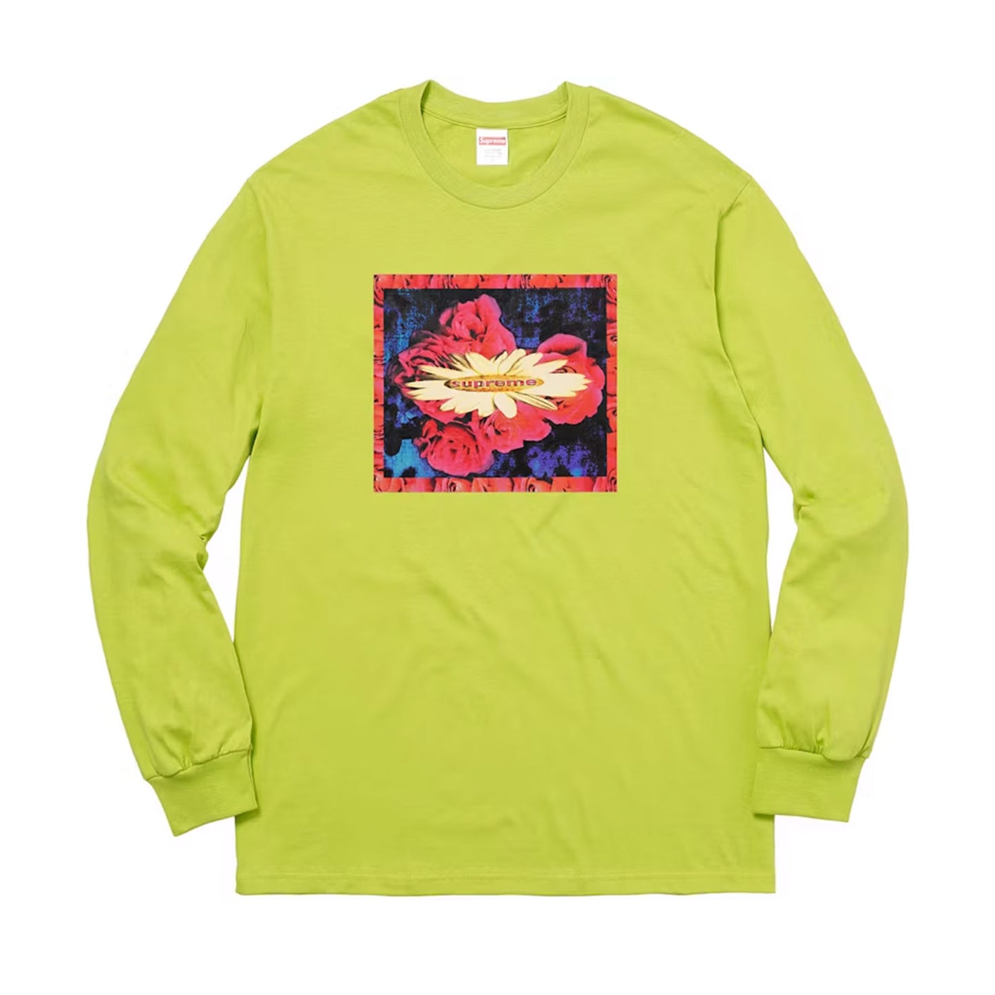 Supreme Bloom L/S Tee Lime [USED] - L (Used)
