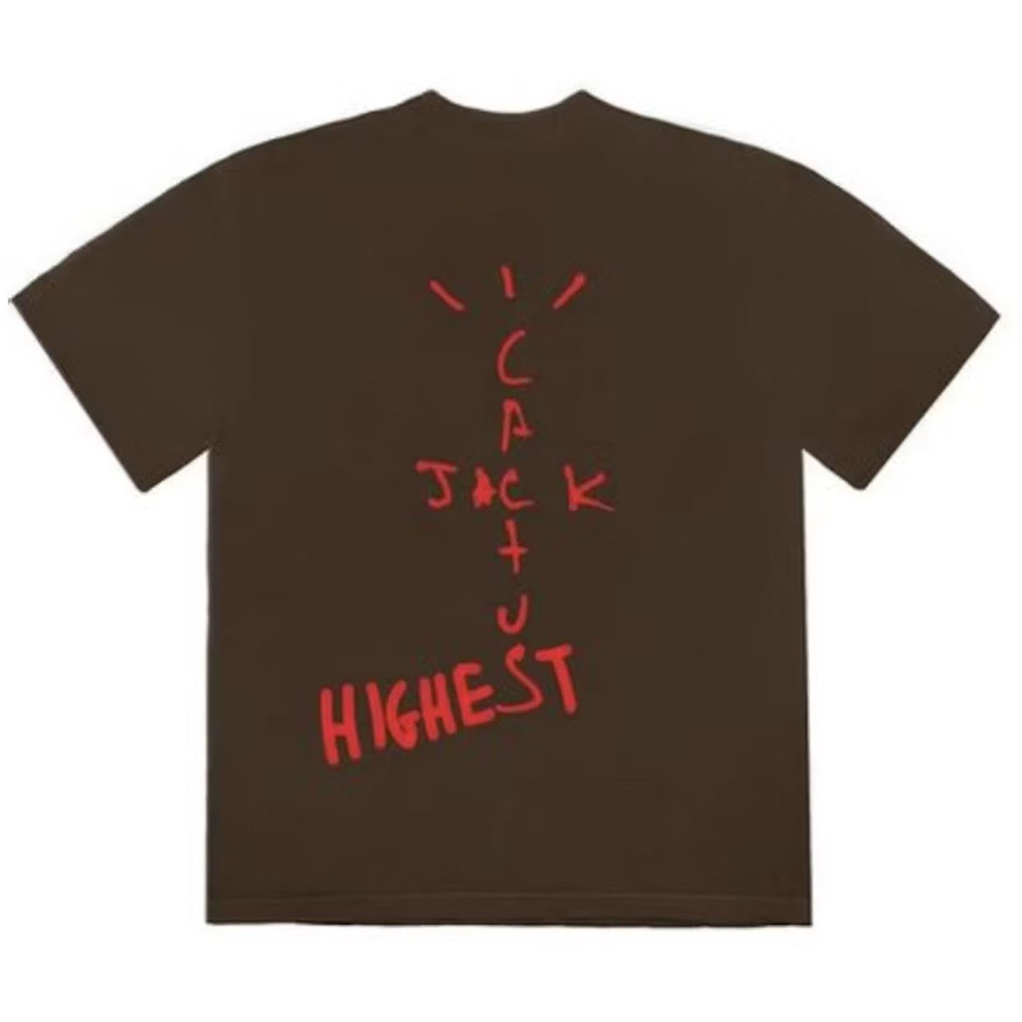 Travis Scott Jordan Cactus Jack Highest T Shirt Brown [USED] - M (Used)
