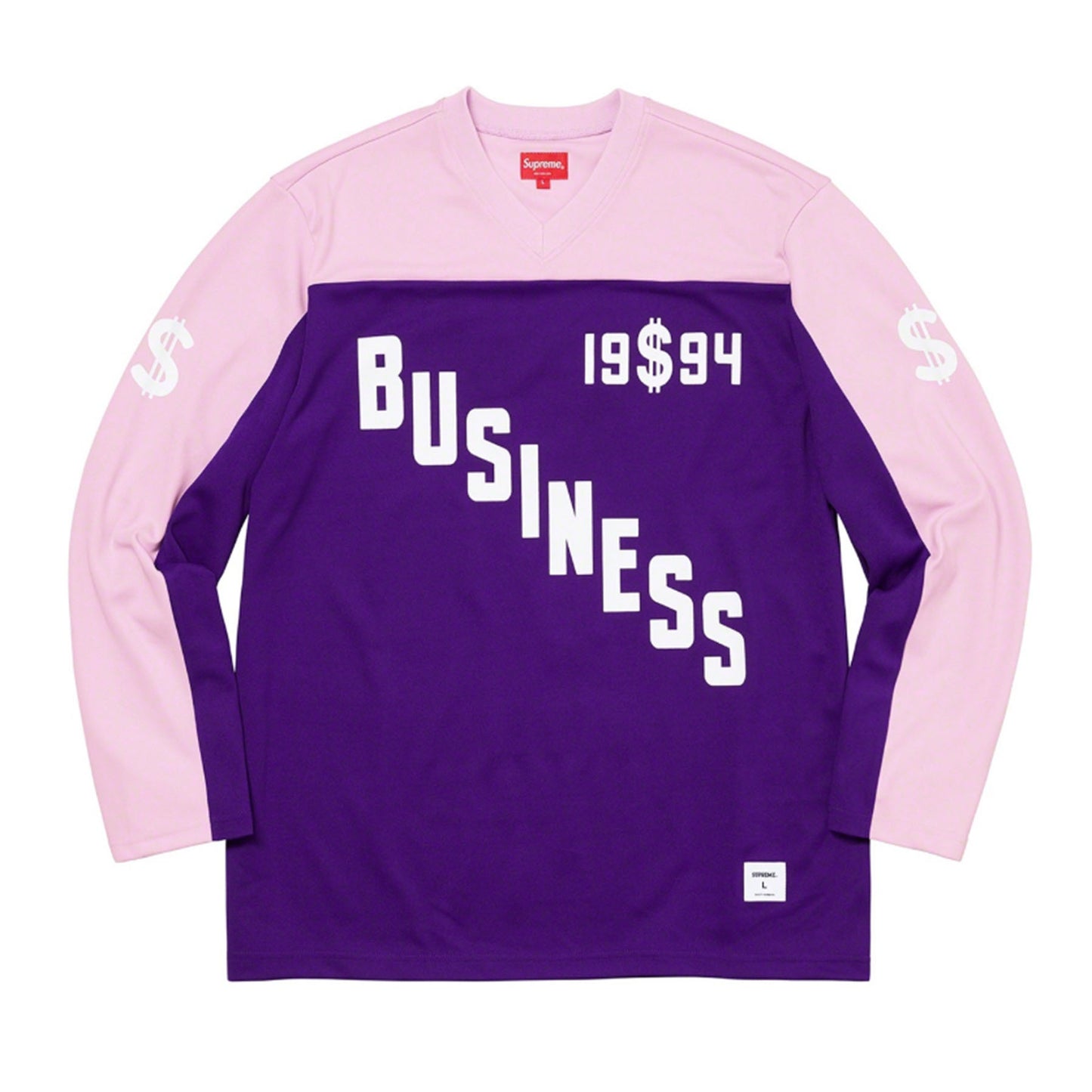 Supreme Business Hockey Jersey Purple [USED] - M (Used)