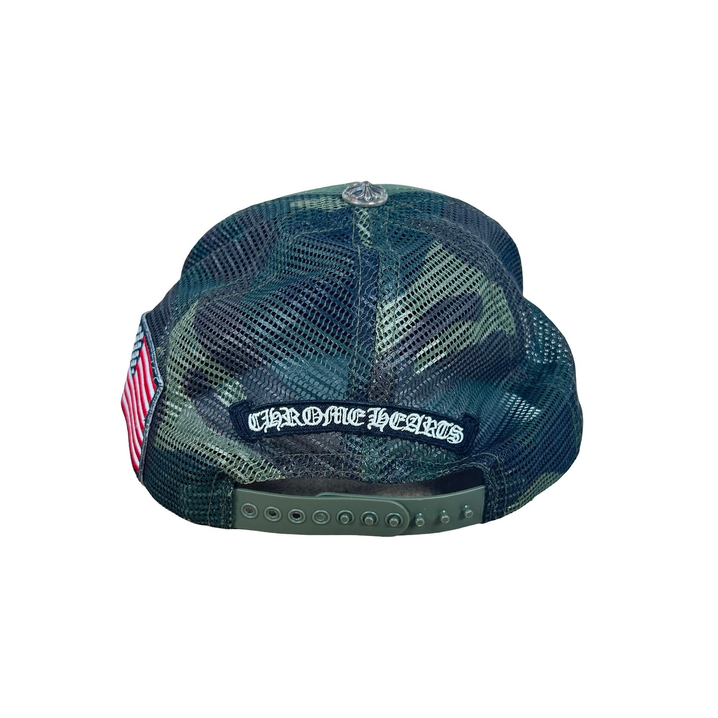 Chrome Hearts The Heroes Project Trucker Hat Camo [USED2]