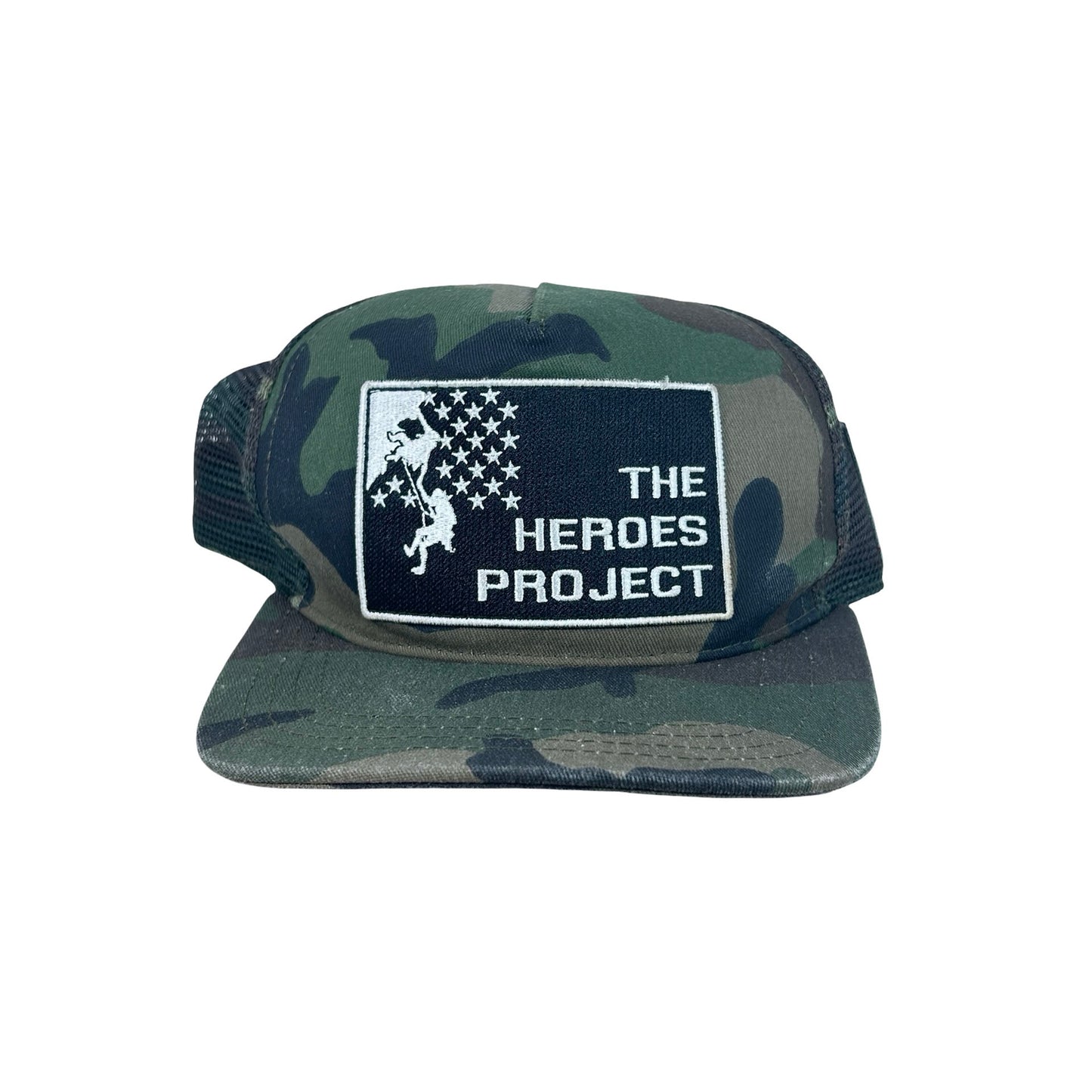 Chrome Hearts The Heroes Project Trucker Hat Camo [USED2]