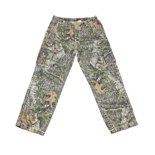 Supreme True Religion Denim Cargo Pant Mossy Oak Camo [USED] - 34 (Used)