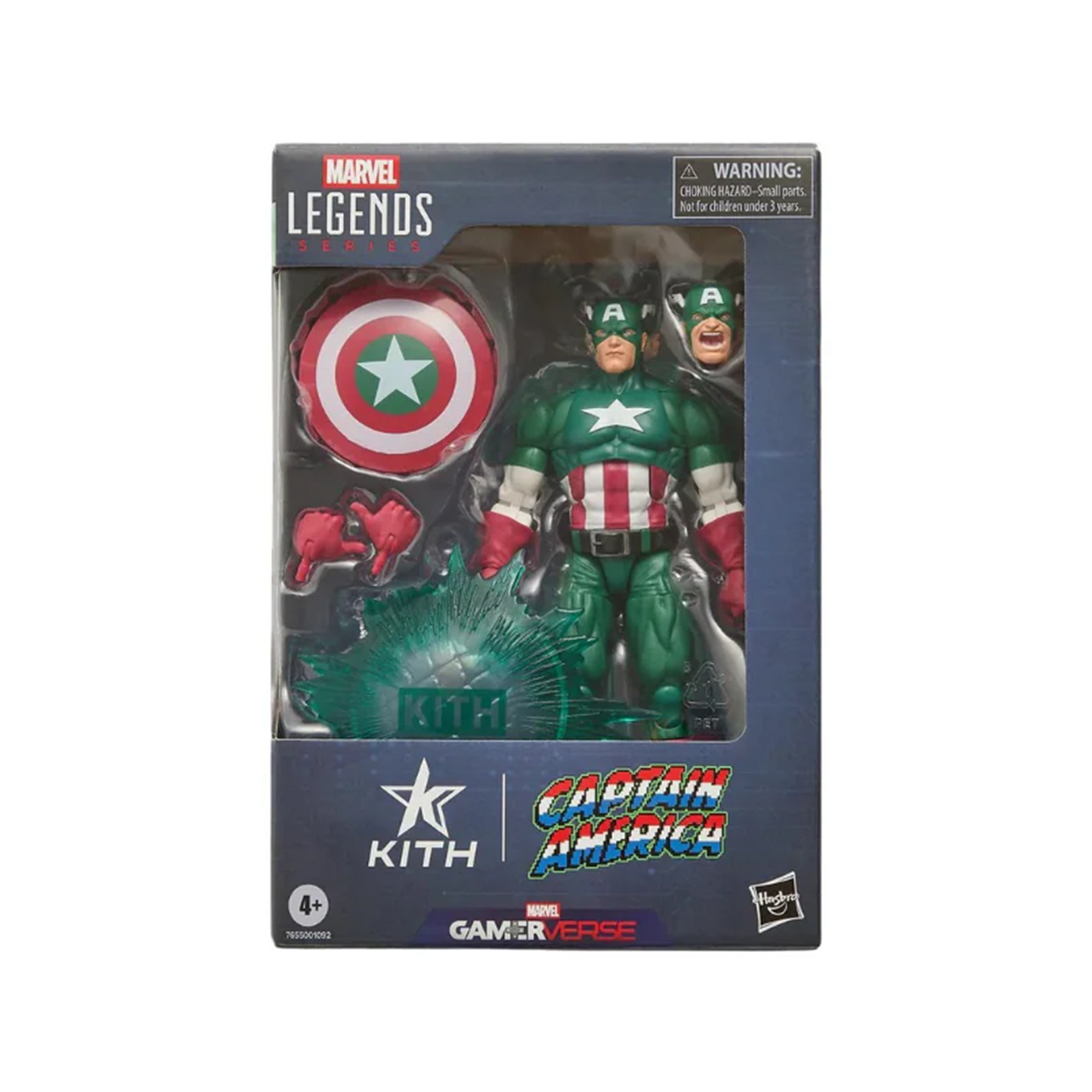 Kith Marvel for Hasbro Legends Captain America Gameverse Player 2 Figure