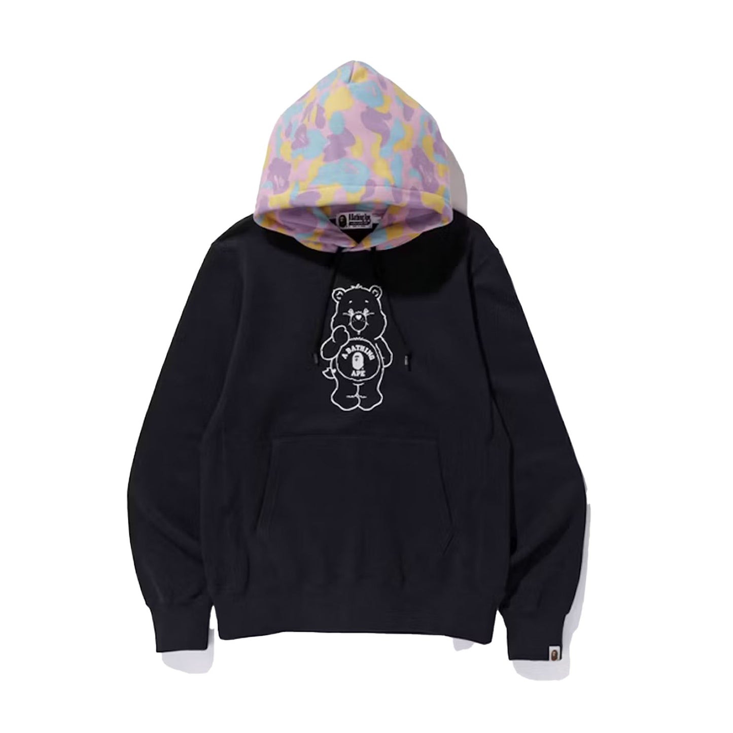 BAPE x Care Bears Oversized Camo Hood Pullover Black [USED] - XL (Used)