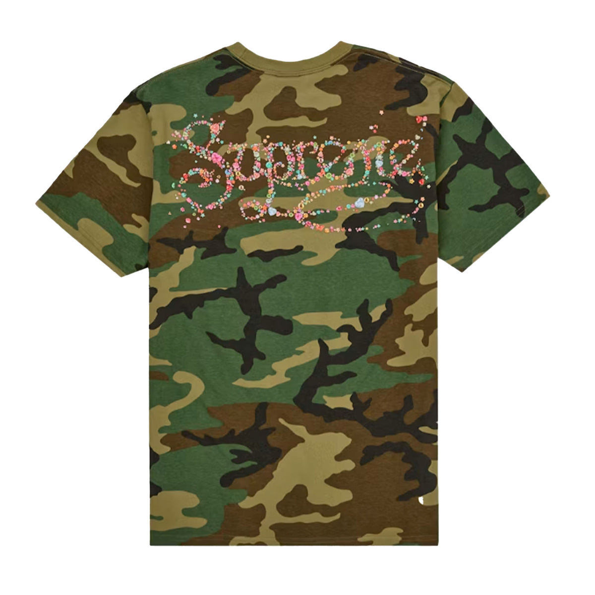 Supreme Gems Tee Woodland Camo