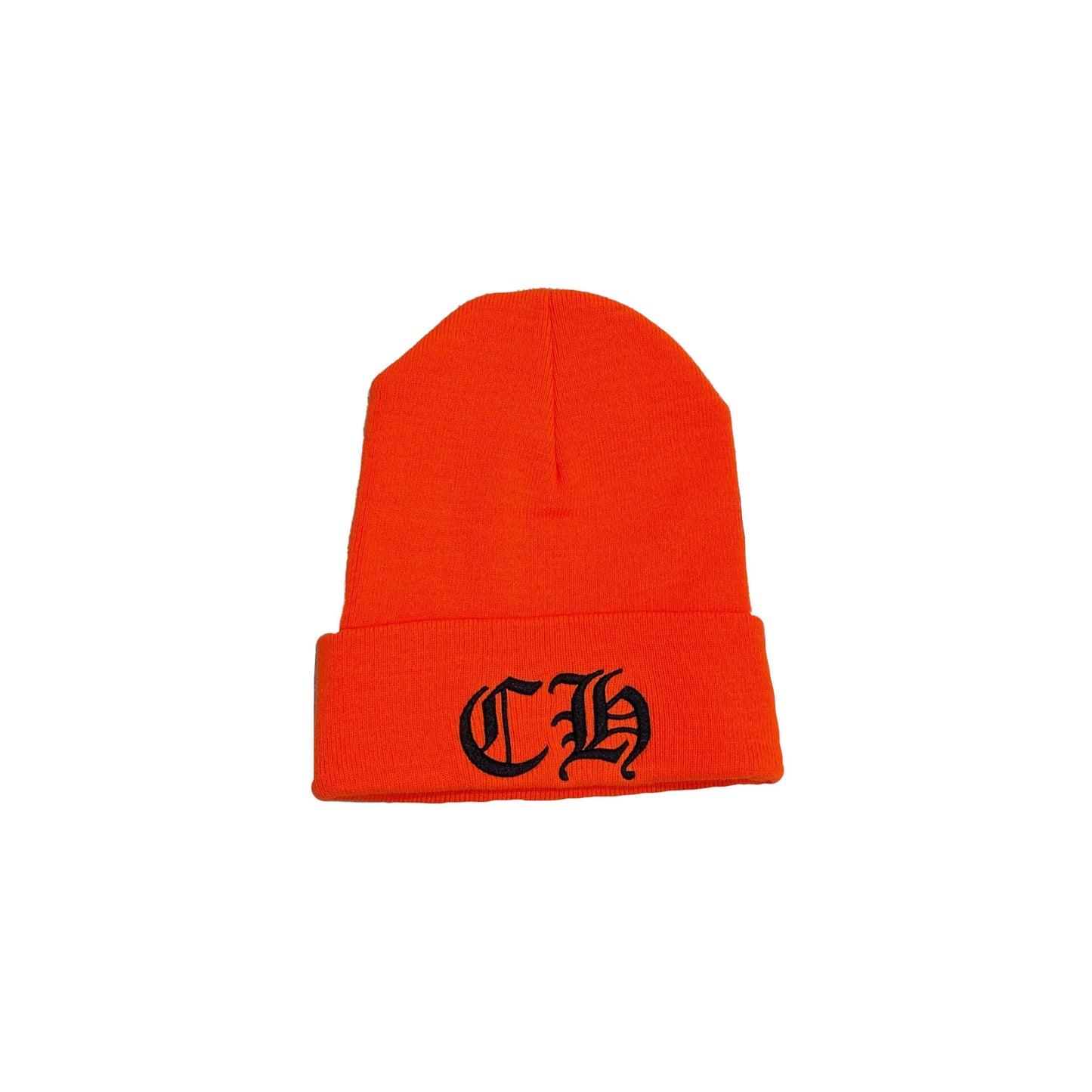 Chrome Hearts CH Orange Beanie [USED]
