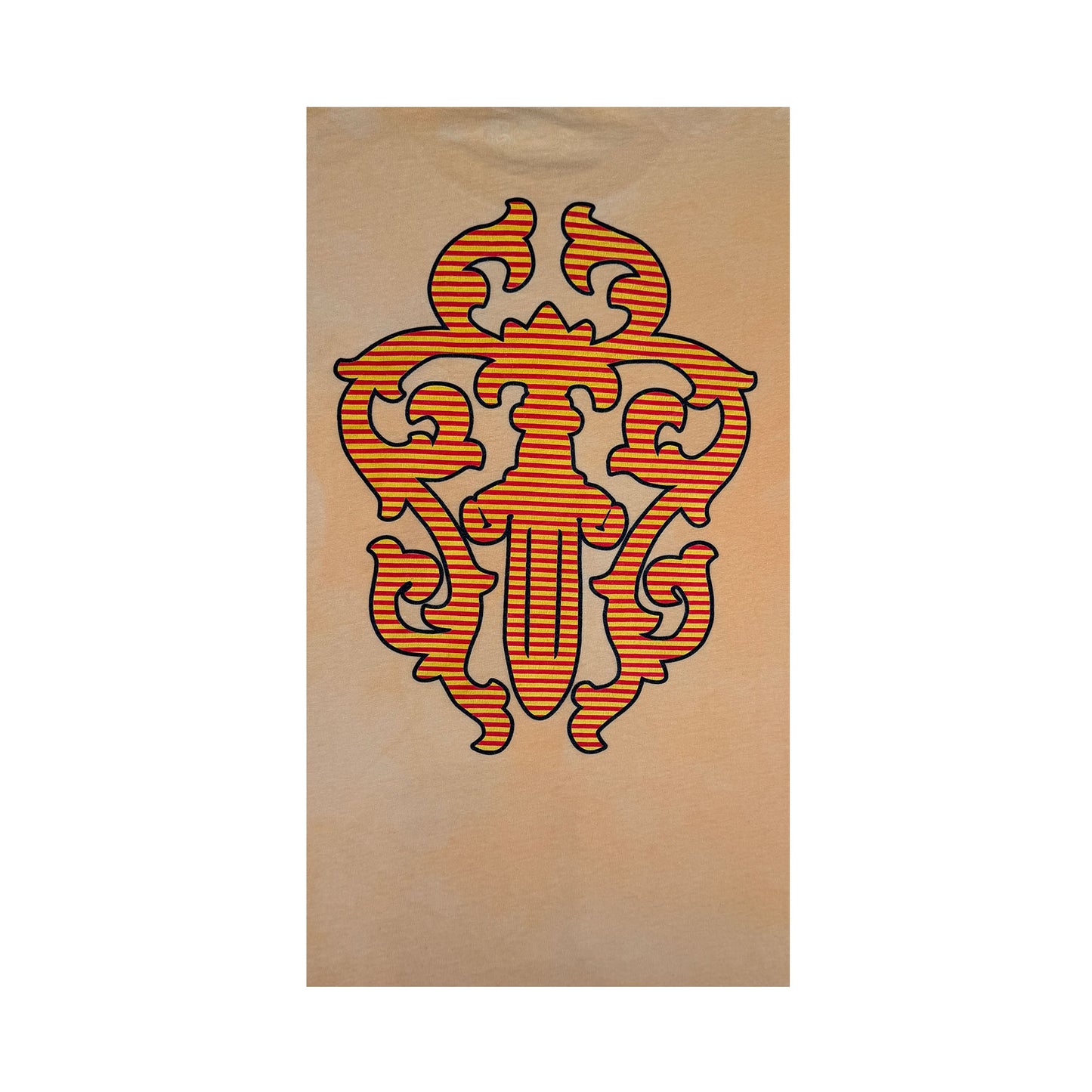 Chrome Hearts Miami Exclusive Dagger Pocket Tee Orange [USED] - L (Used)