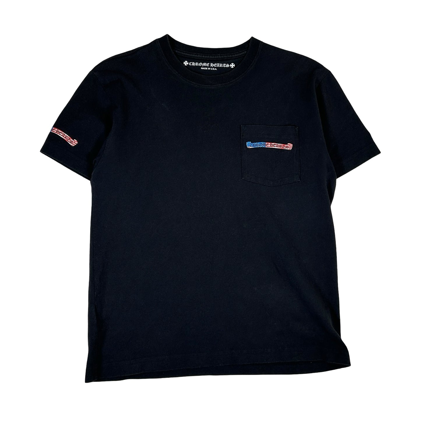 Chrome Hearts Matty Boy America T-shirt Black [USED] - S (Used)