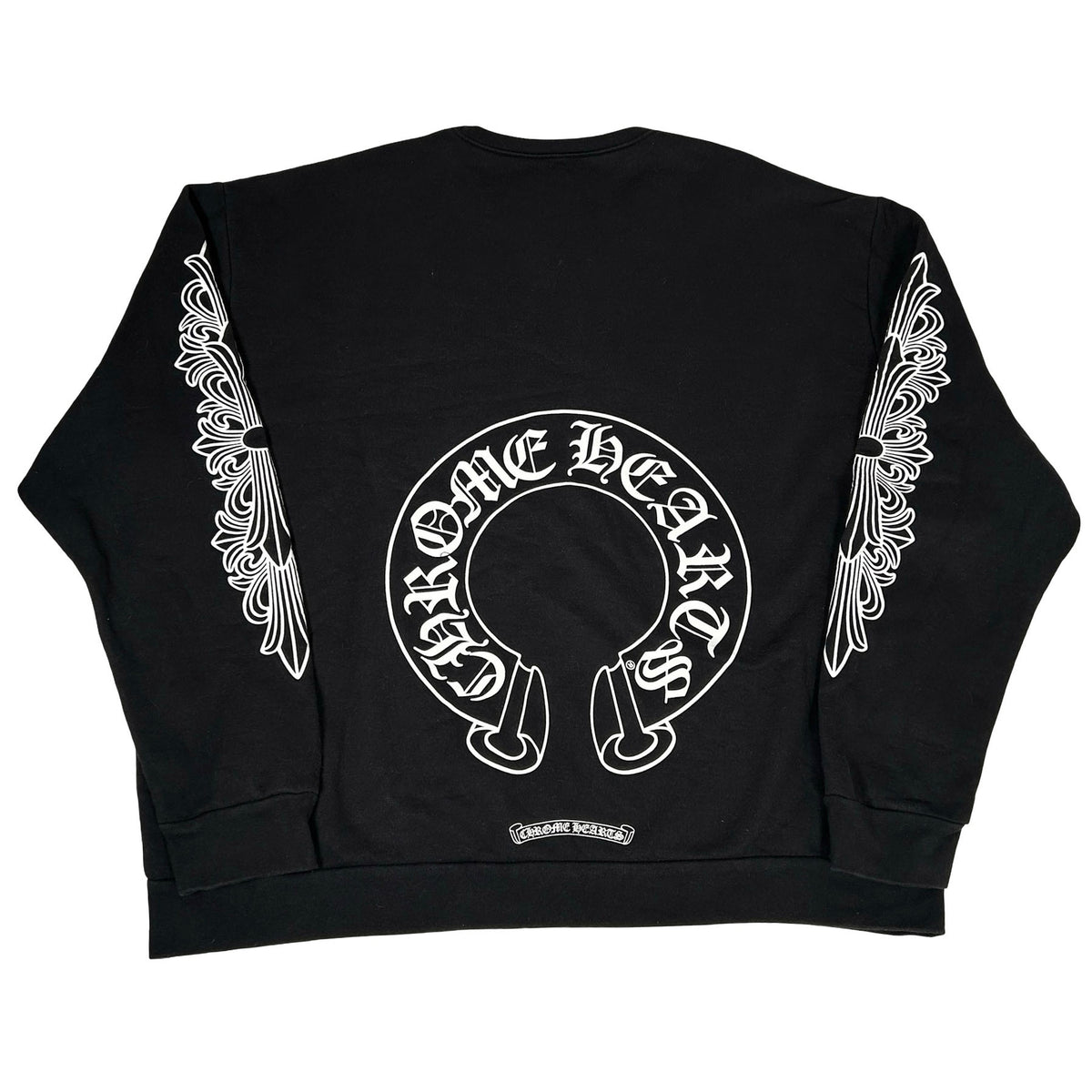 Chrome Hearts Horseshoe Crewneck Black [USED] - L (Used2)