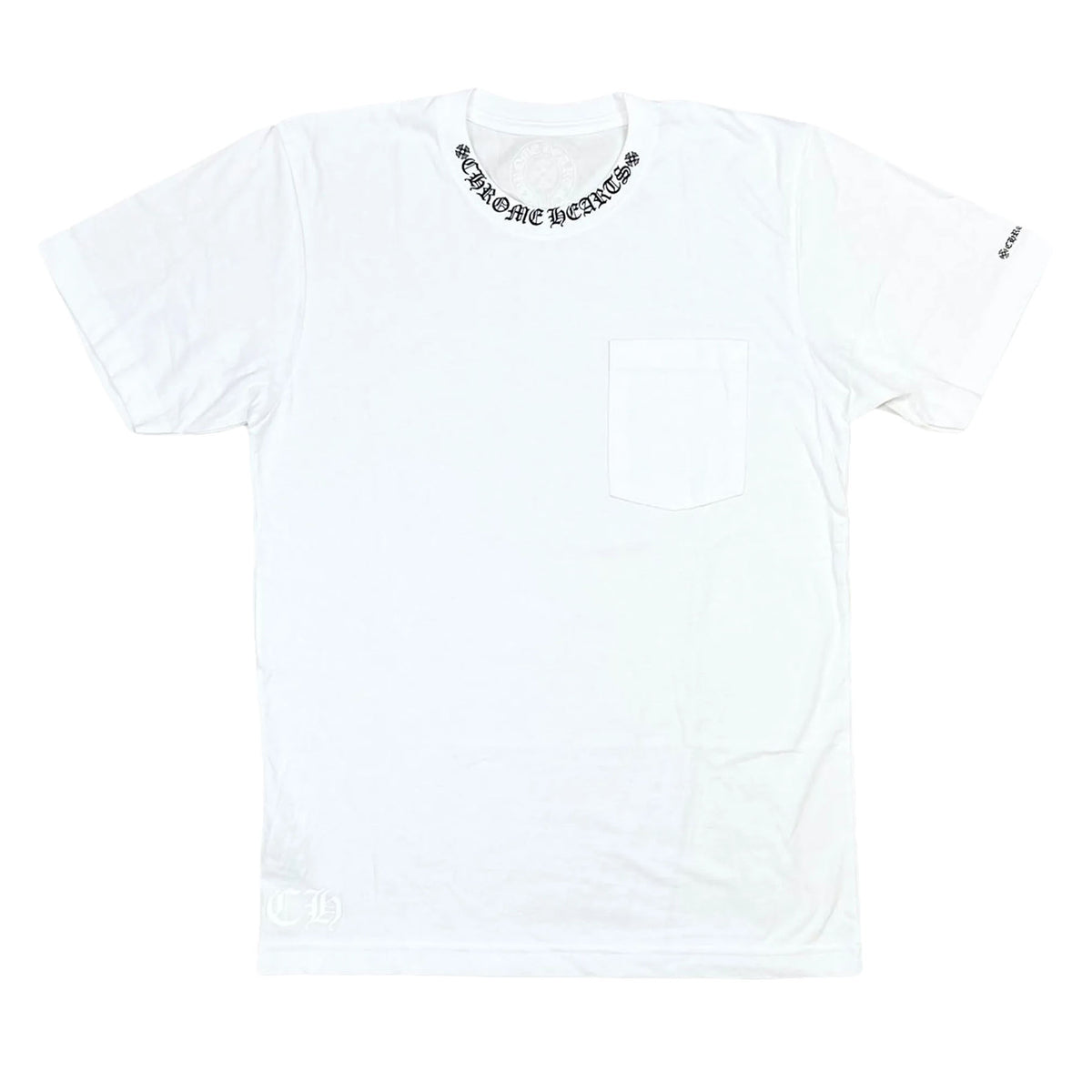 Chrome Hearts Neck Logo Pocket T-shirt White