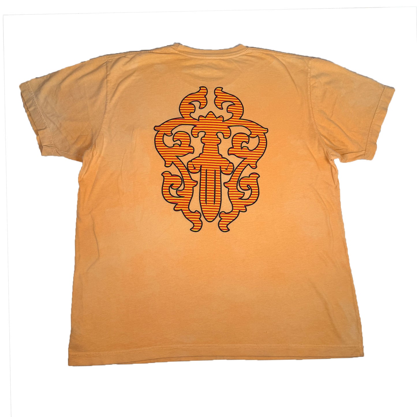 Chrome Hearts Miami Exclusive Dagger Pocket Tee Orange [USED] - L (Used)