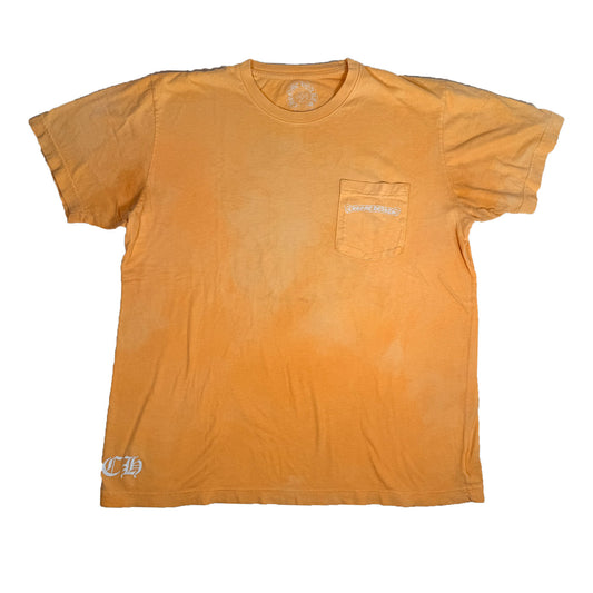 Chrome Hearts Miami Exclusive Dagger Pocket Tee Orange [USED] - L (Used)