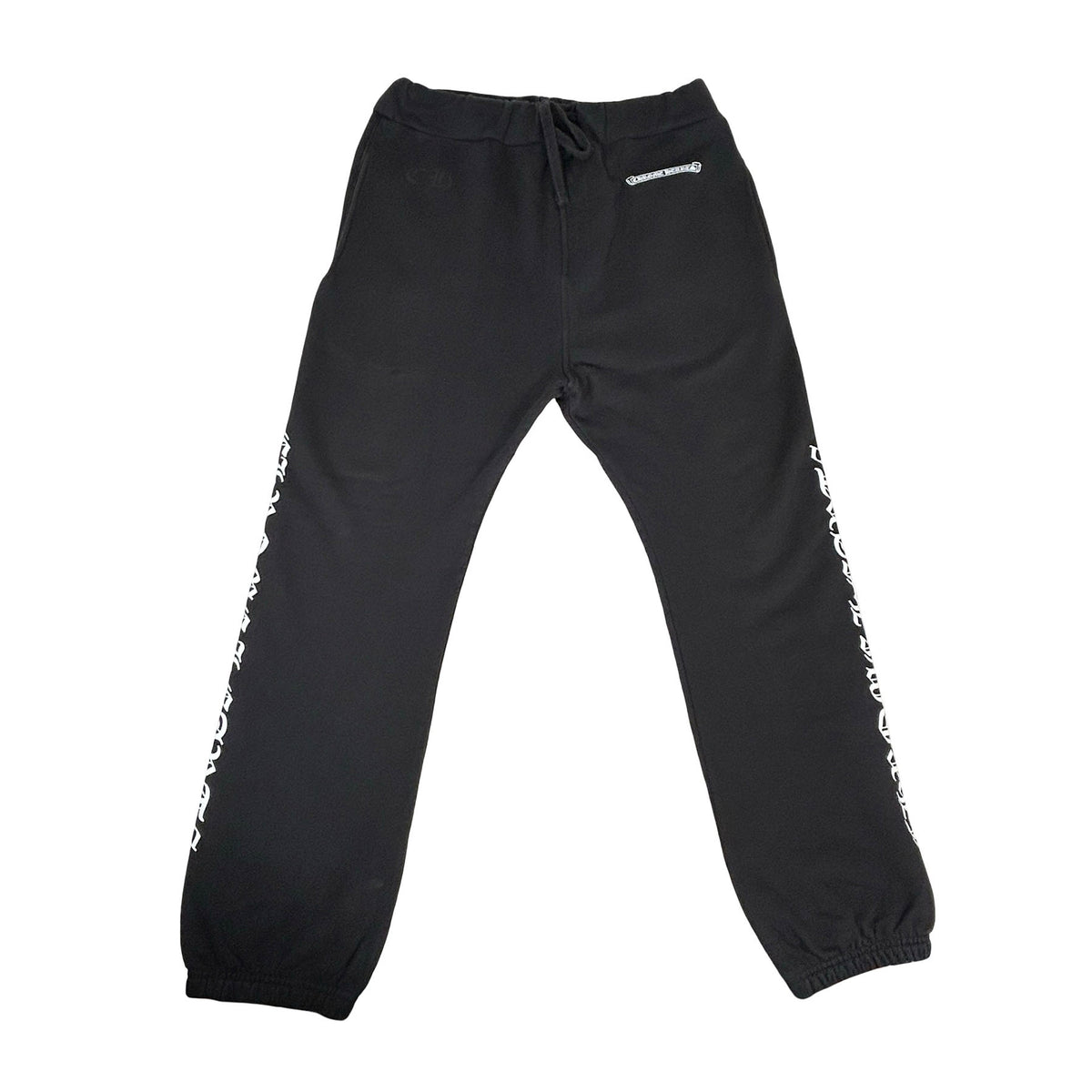 Chrome Hearts Logo Sweatpants Black [USED] - M (Used2)