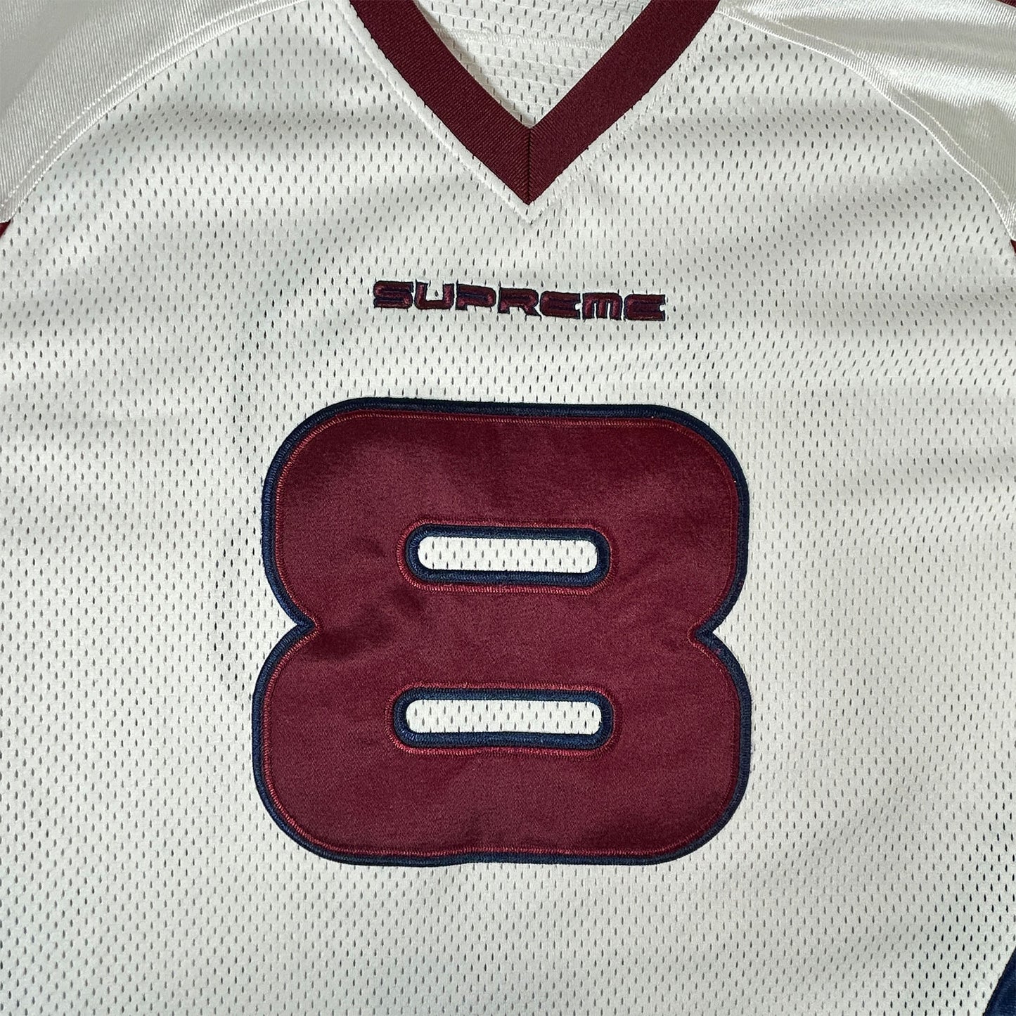 Supreme Martine Rose Football Jersey White [USED] - L (Used)