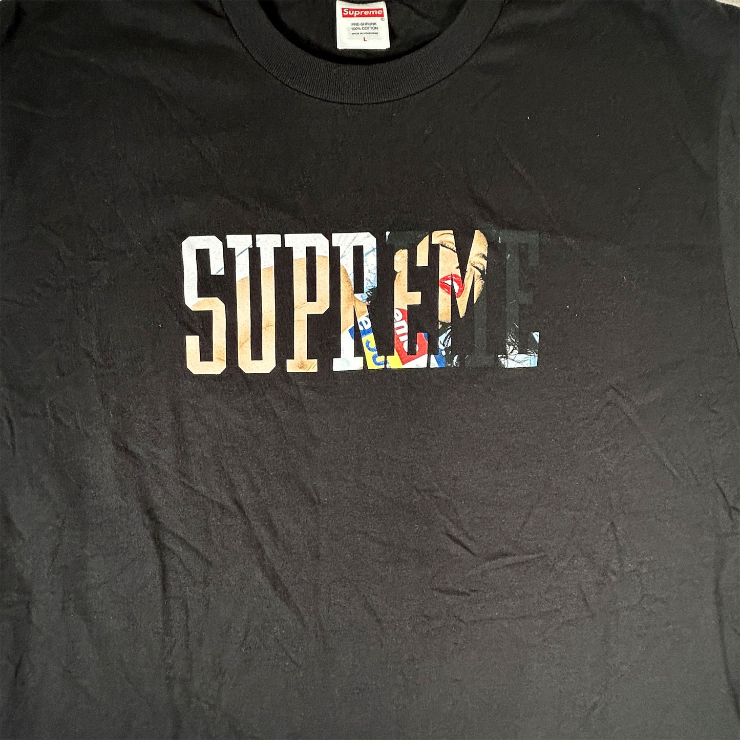 Supreme Tera Patrick Collegiate Tee Black [USED] - L (Used)