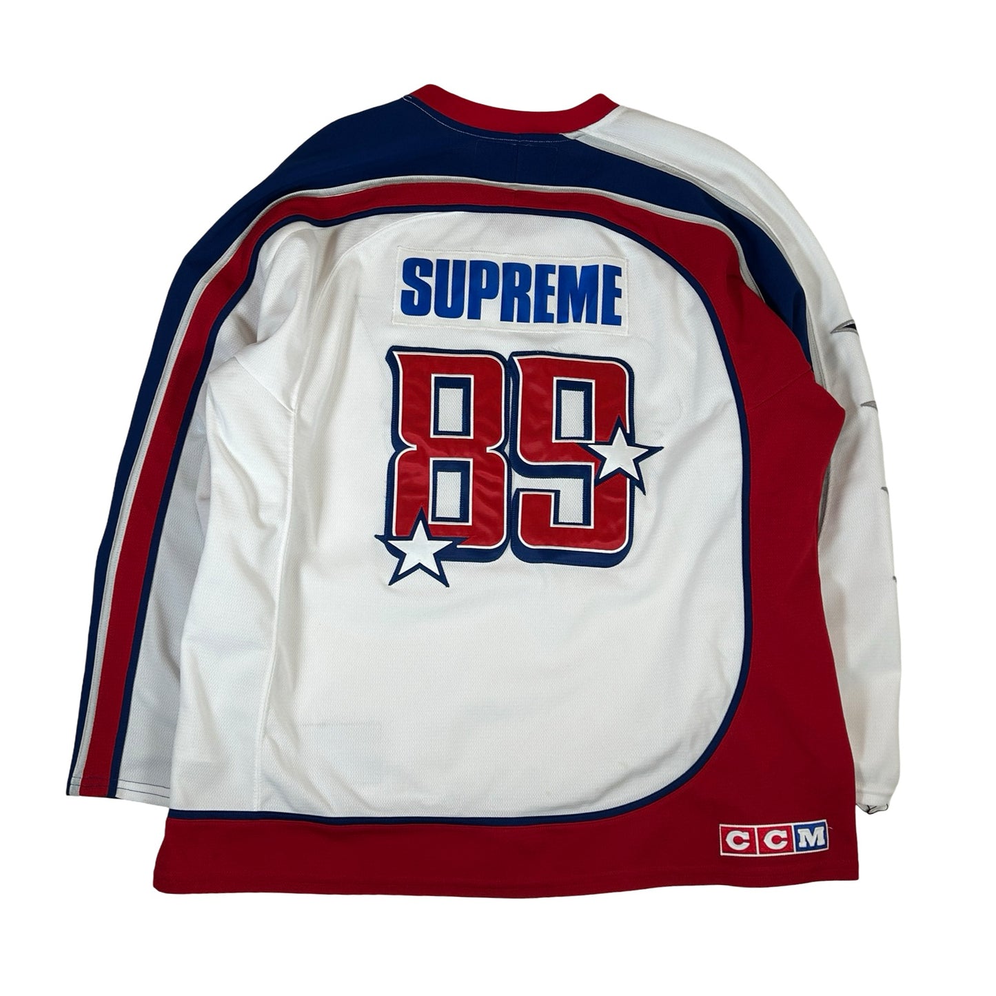 Supreme CCM All Stars Hockey Jersey White [USED] - XL (Used)