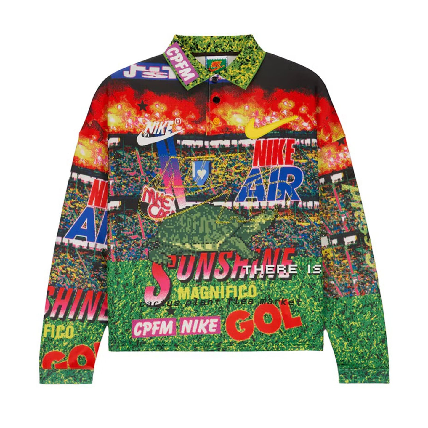 Nike x Cactus Plant Flea Market Longsleeve Polo Multicolor