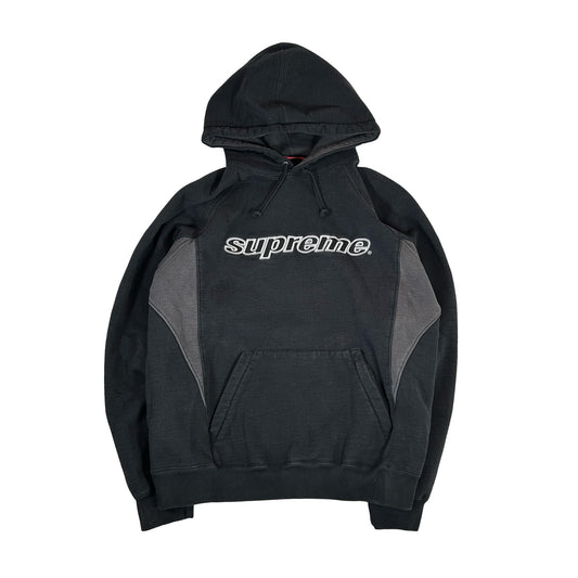 Supreme Division Hooded Sweatshirt Black [USED] - L (Used)
