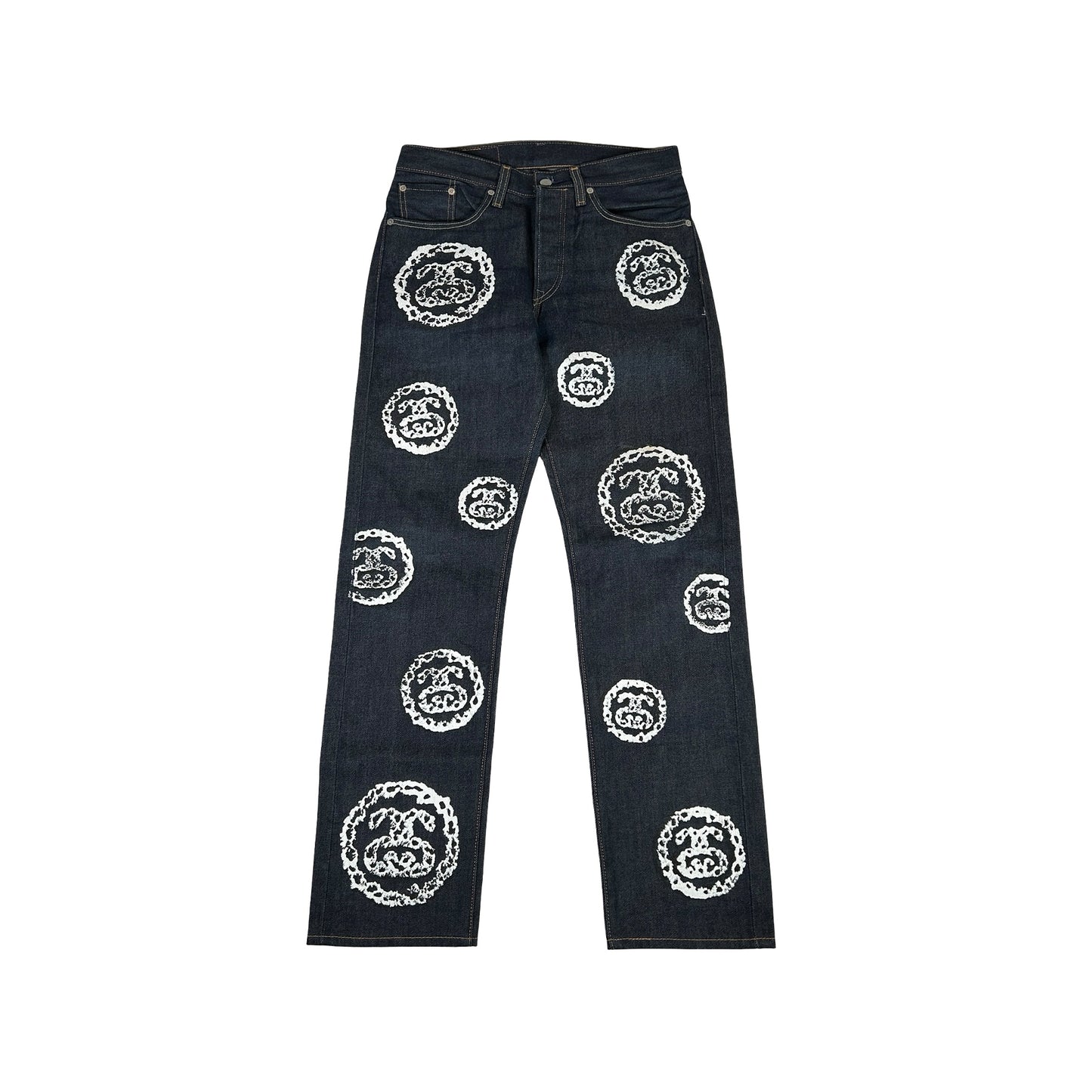 Stussy x Denim Tears 501 Jean Raw Denim [USED] 30x32 (Used)
