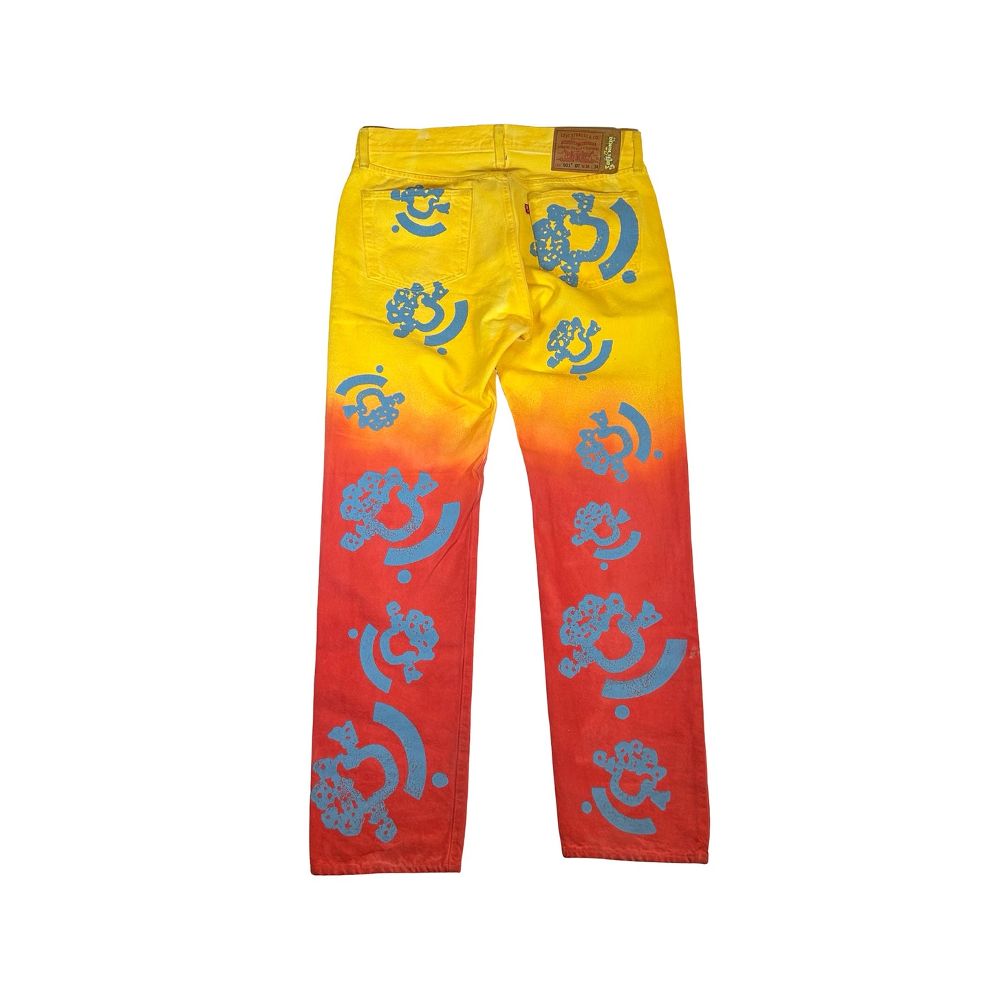Denim Tears Bstroy Tears 501 Jean Gradient [USED] - 36 x 34 (Used)