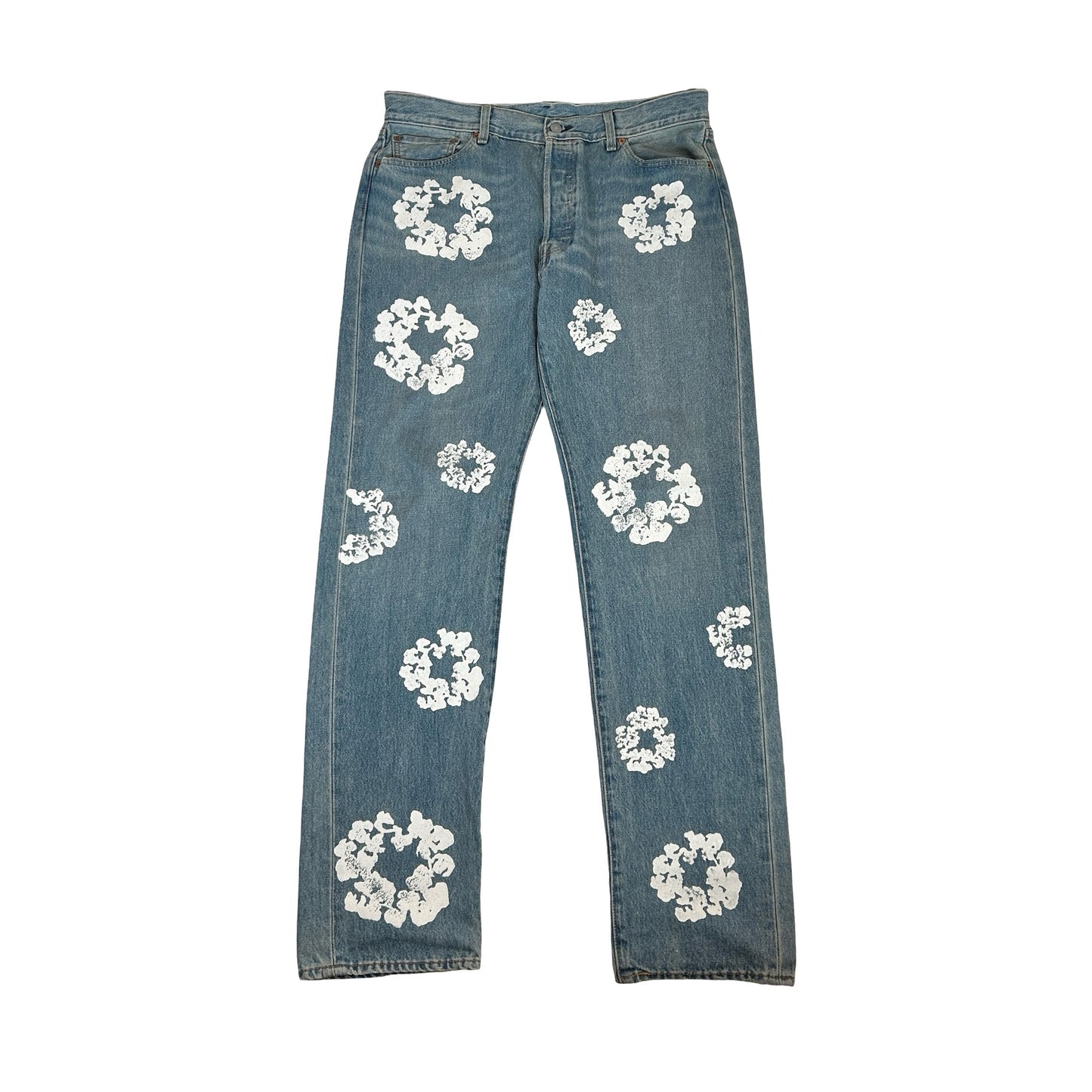 Denim Tears x Levi's Cotton Wreath Jean Light Wash [USED] - 36 x 34 (Used3)