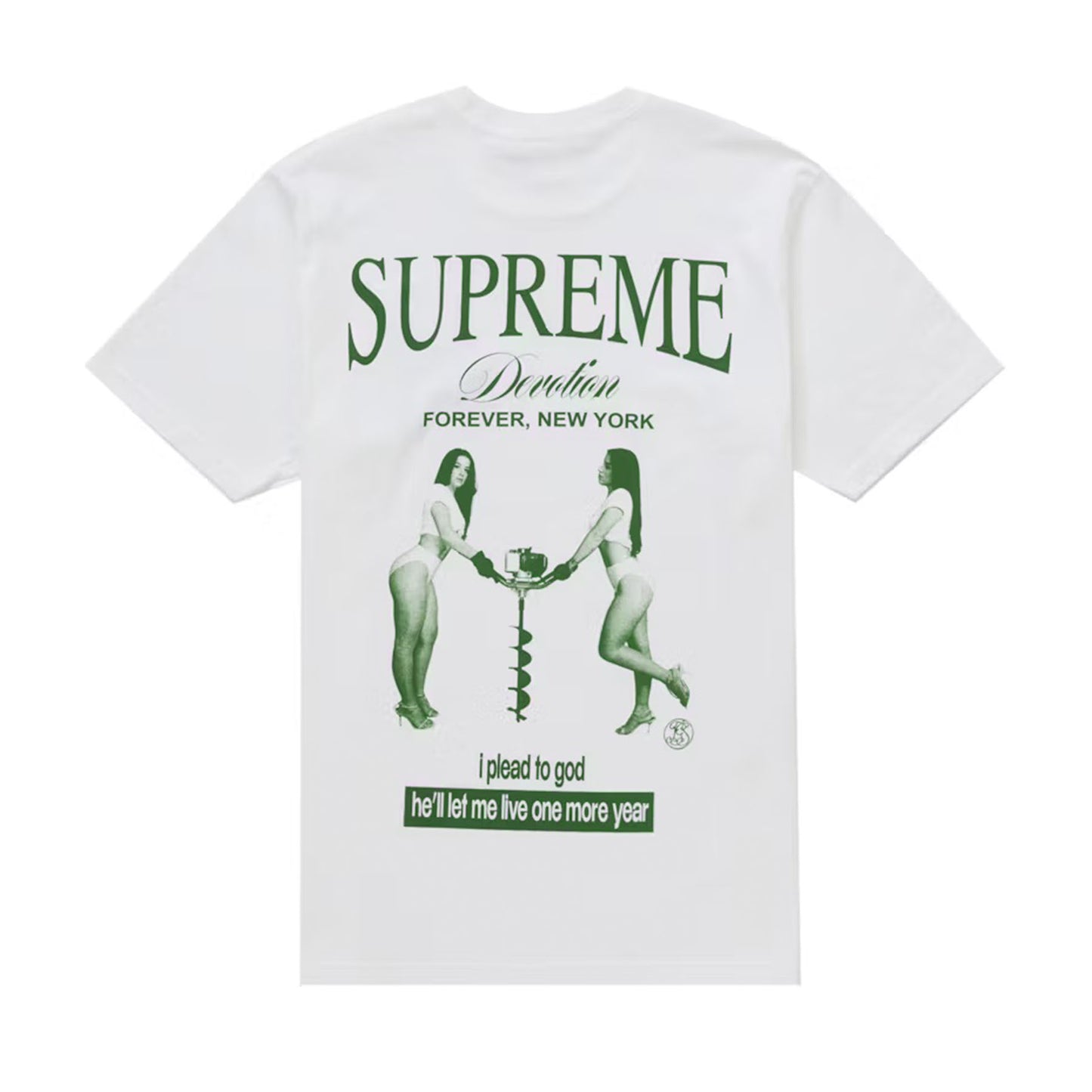 Supreme Devotion Tee White