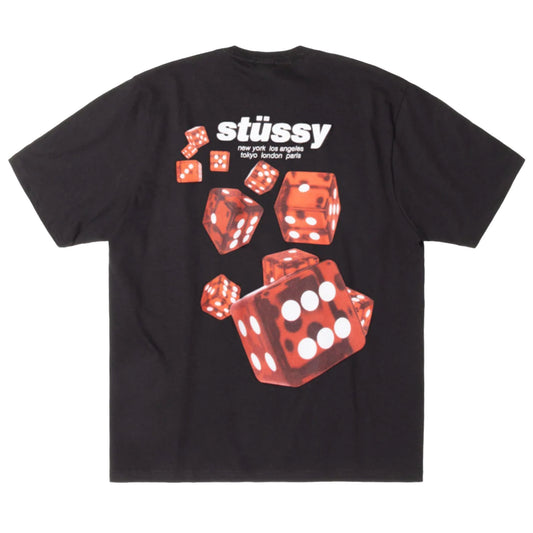 Stussy Rollers Tee Black