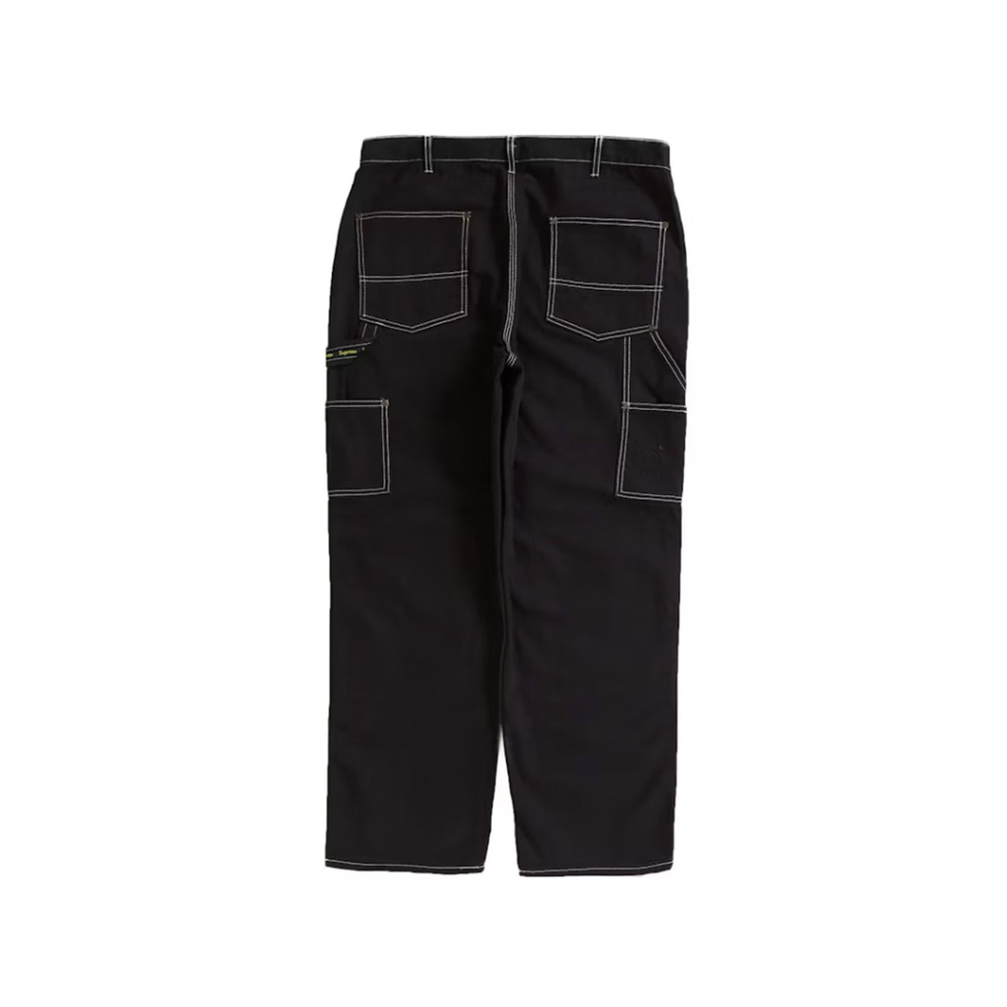 Supreme Double Knee Canvas Painter Pant Black [USED] - 36 (Used)