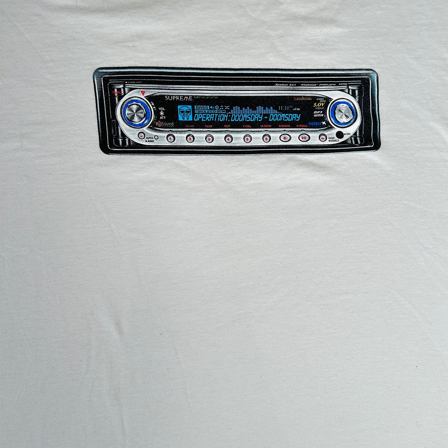 Supreme Receiver Tee White [USED] - XL (Used)