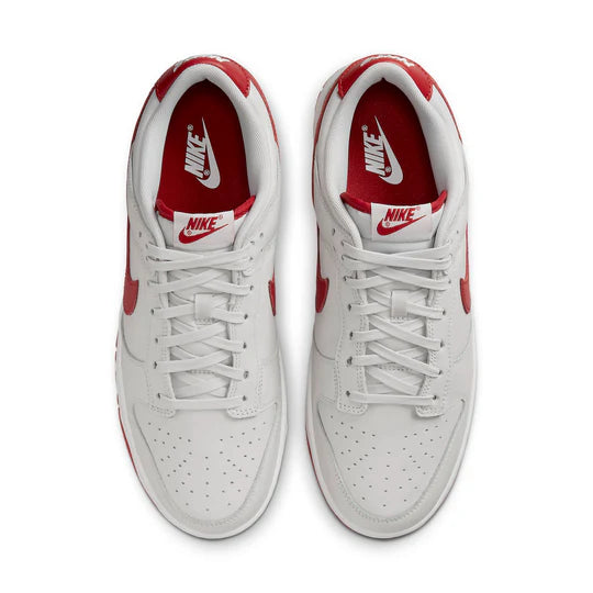 FJ0832 011 Nike Dunk Low Vast Grey Varsity Red