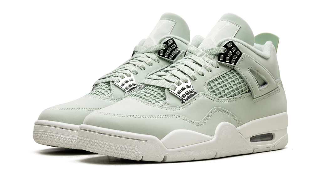 HV0823 003 Jordan 4 Retro Seafoam Sail (Women's)