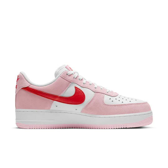 DD3384 600 Nike Air Force 1 Low '07 QS Valentine's Day Love Letter