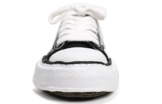 A01FW702 Maison Mihara Yasuhiro Hank OG Sole Canvas Low Black [CONDITIONAL] [NO BOX]