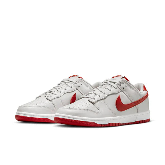 FJ0832 011 Nike Dunk Low Vast Grey Varsity Red