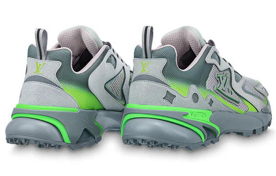 1ABLZ5 Louis Vuitton Runner Tatic Sneakers 'Grey Neon Green'
