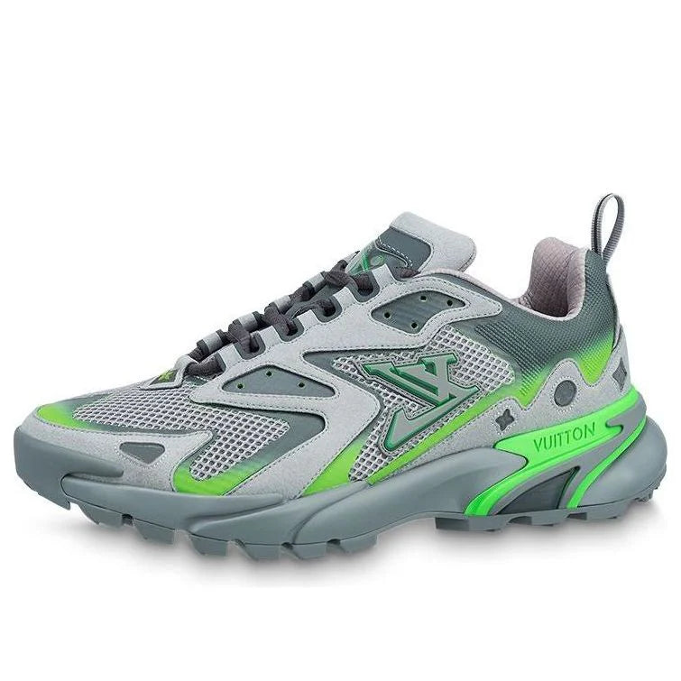 1ABLZ5 Louis Vuitton Runner Tatic Sneakers 'Grey Neon Green'
