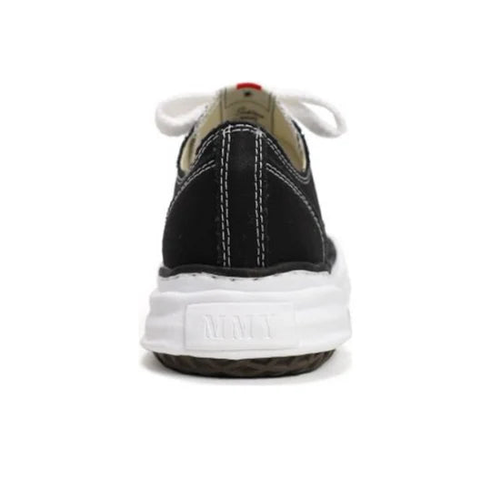 A01FW702 Maison Mihara Yasuhiro Hank OG Sole Canvas Low Black [CONDITIONAL] [NO BOX]