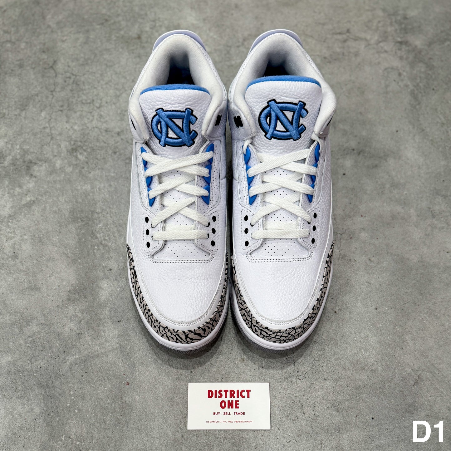 AJ3 820078 Air Jordan 3 UNC PE (2018)