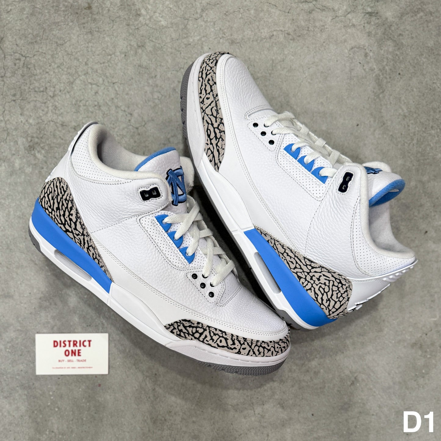 AJ3 820078 Air Jordan 3 UNC PE (2018)