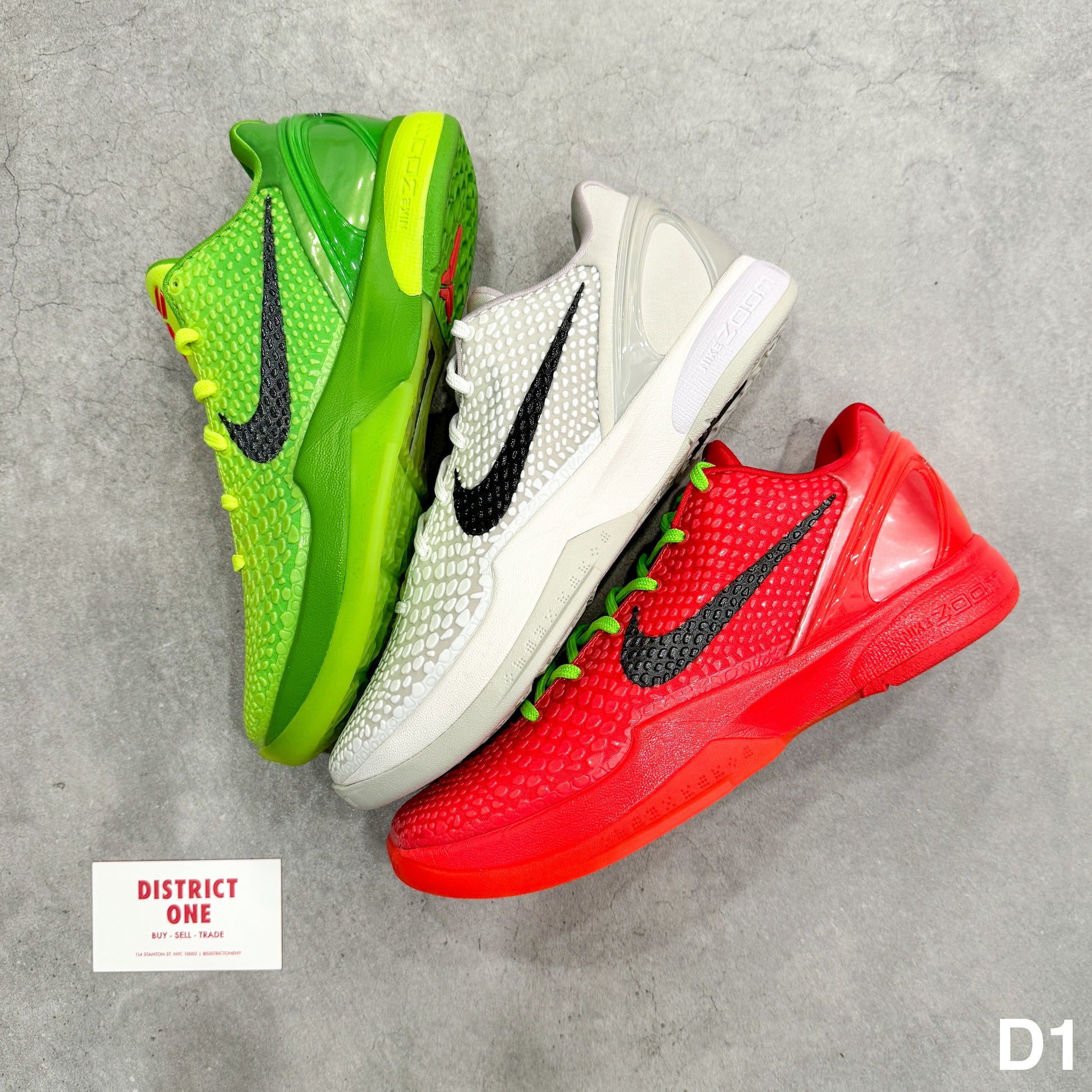 Green Kobe 6s For Sale Nike Kobe Protro Sail Sample – DISTRICT ONE NY